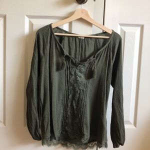 Hollister Blouse- long sleeve